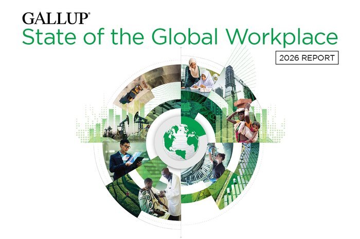 Gallup State of the Global Workplace 2026 report cover